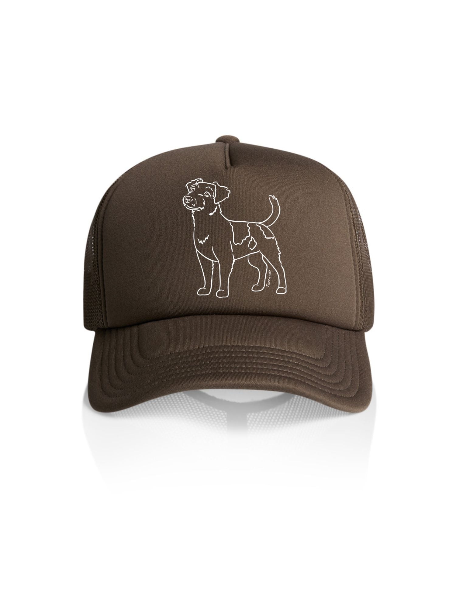 Jack Russell Terrier (Rough Coat) Foam Trucker Cap