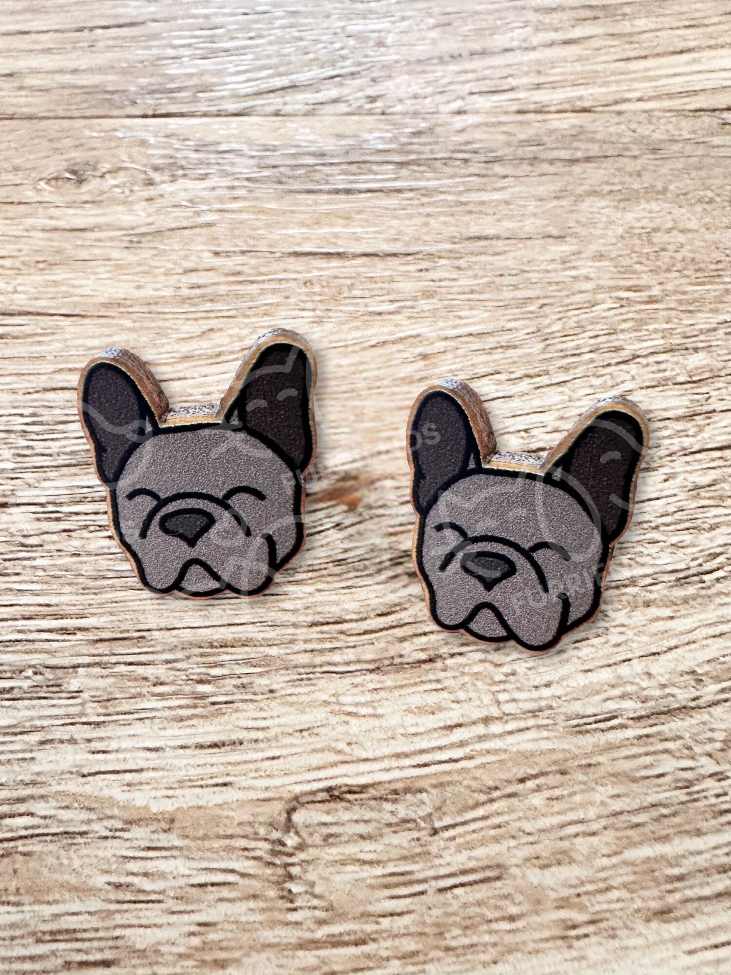 French Bulldog ColourPop Stud Earrings