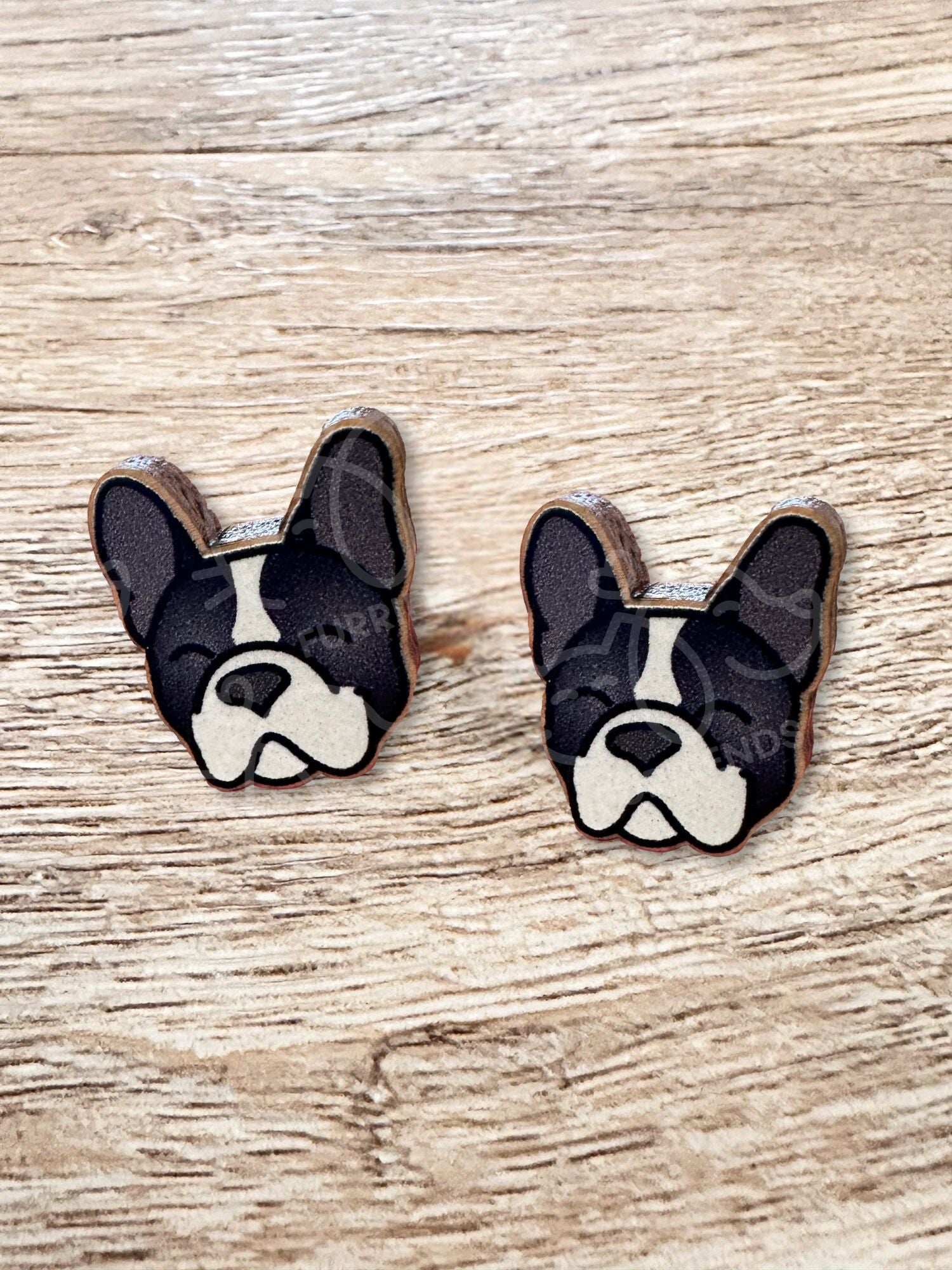 French Bulldog ColourPop Stud Earrings