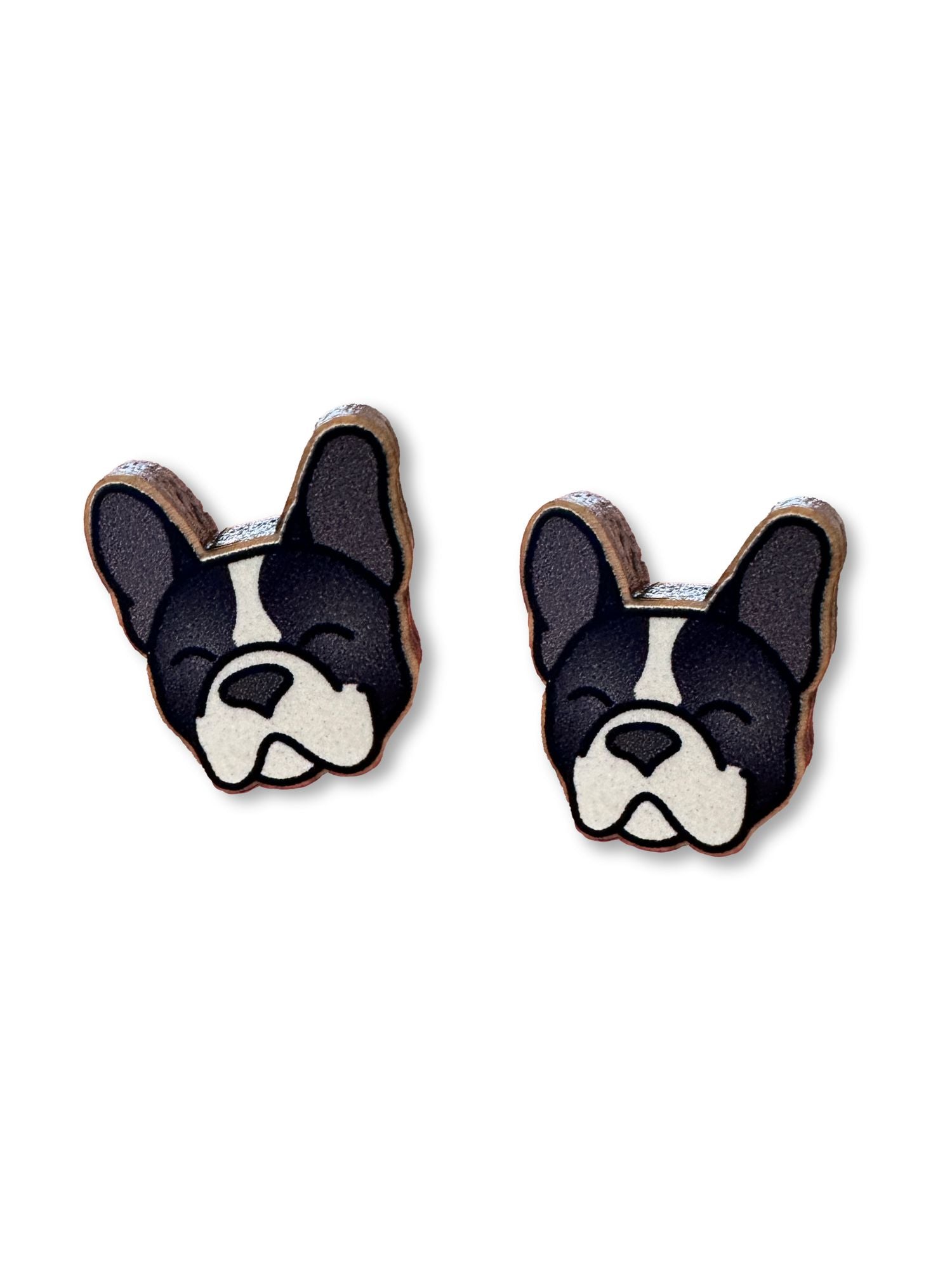 French Bulldog ColourPop Stud Earrings