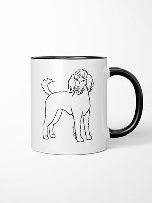 Standard Poodle Ceramic Mug