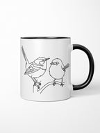 Superb Fairy Wren Ceramic Mug