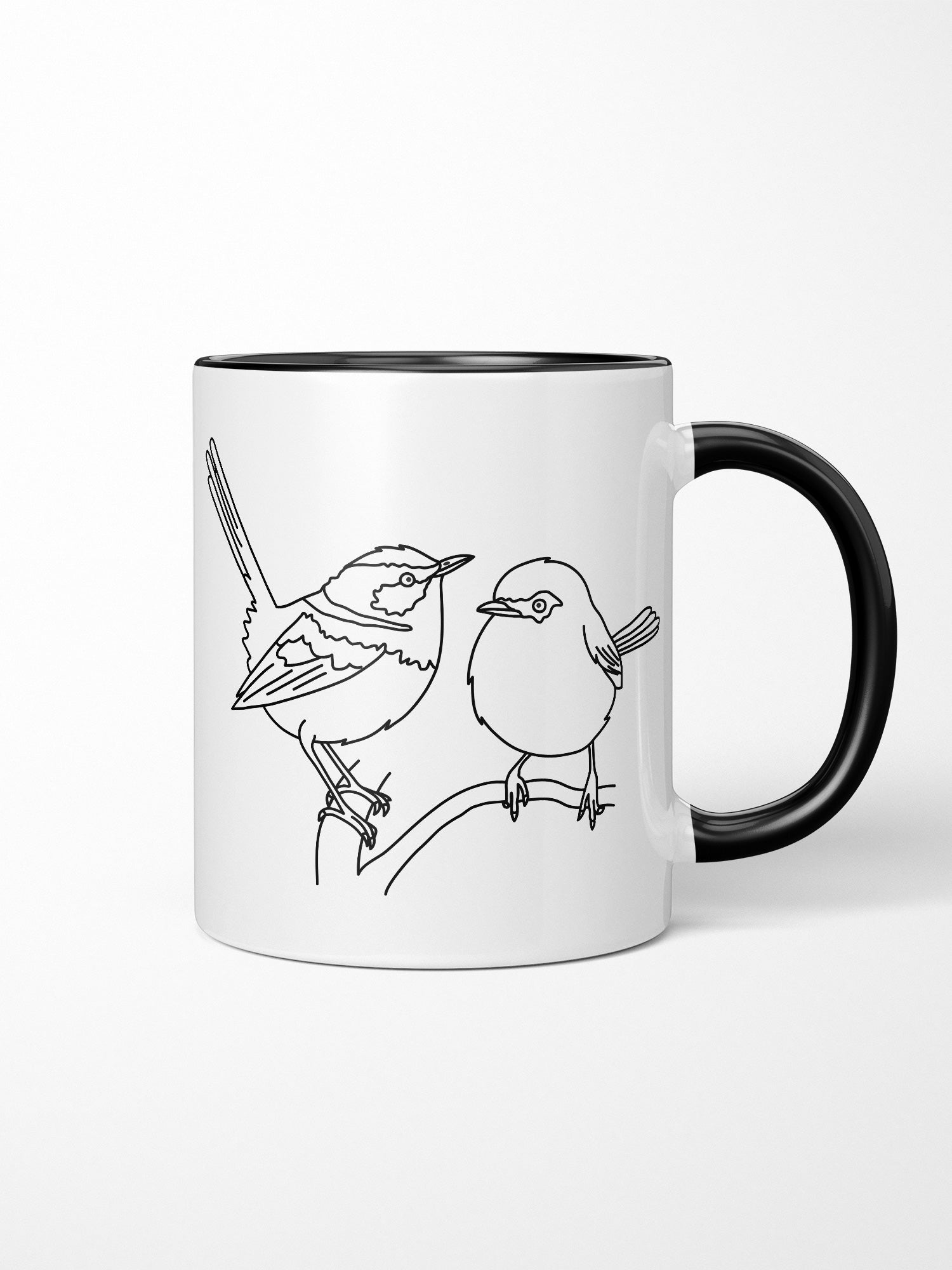 Superb Fairy Wren Ceramic Mug