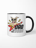 Dad To The Bone Ceramic Mug