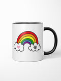 Rainbow Bridge Ceramic Mug - Customisable