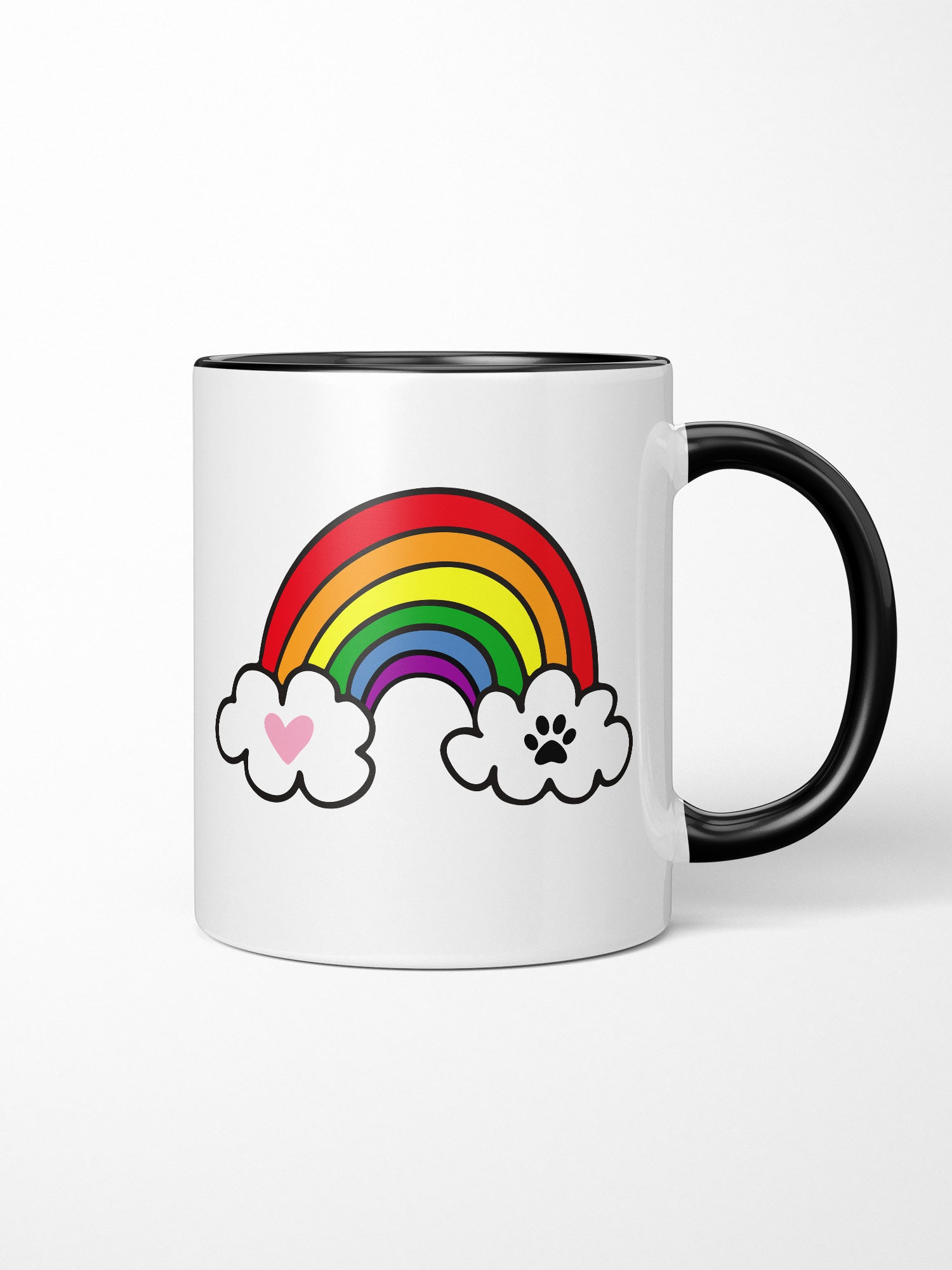 Rainbow Bridge Ceramic Mug - Customisable