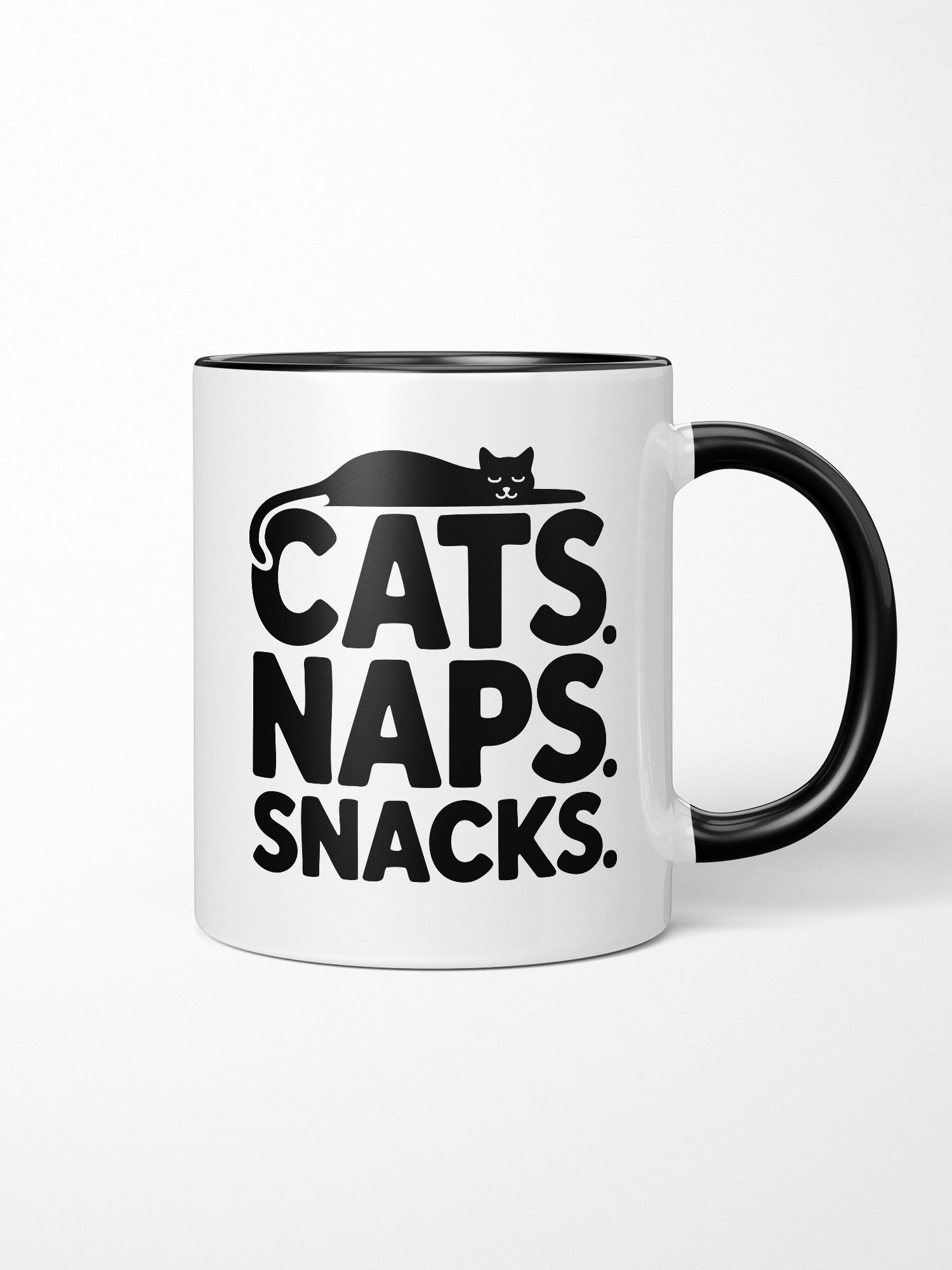 Cats. Naps. Snacks. Ceramic Mug