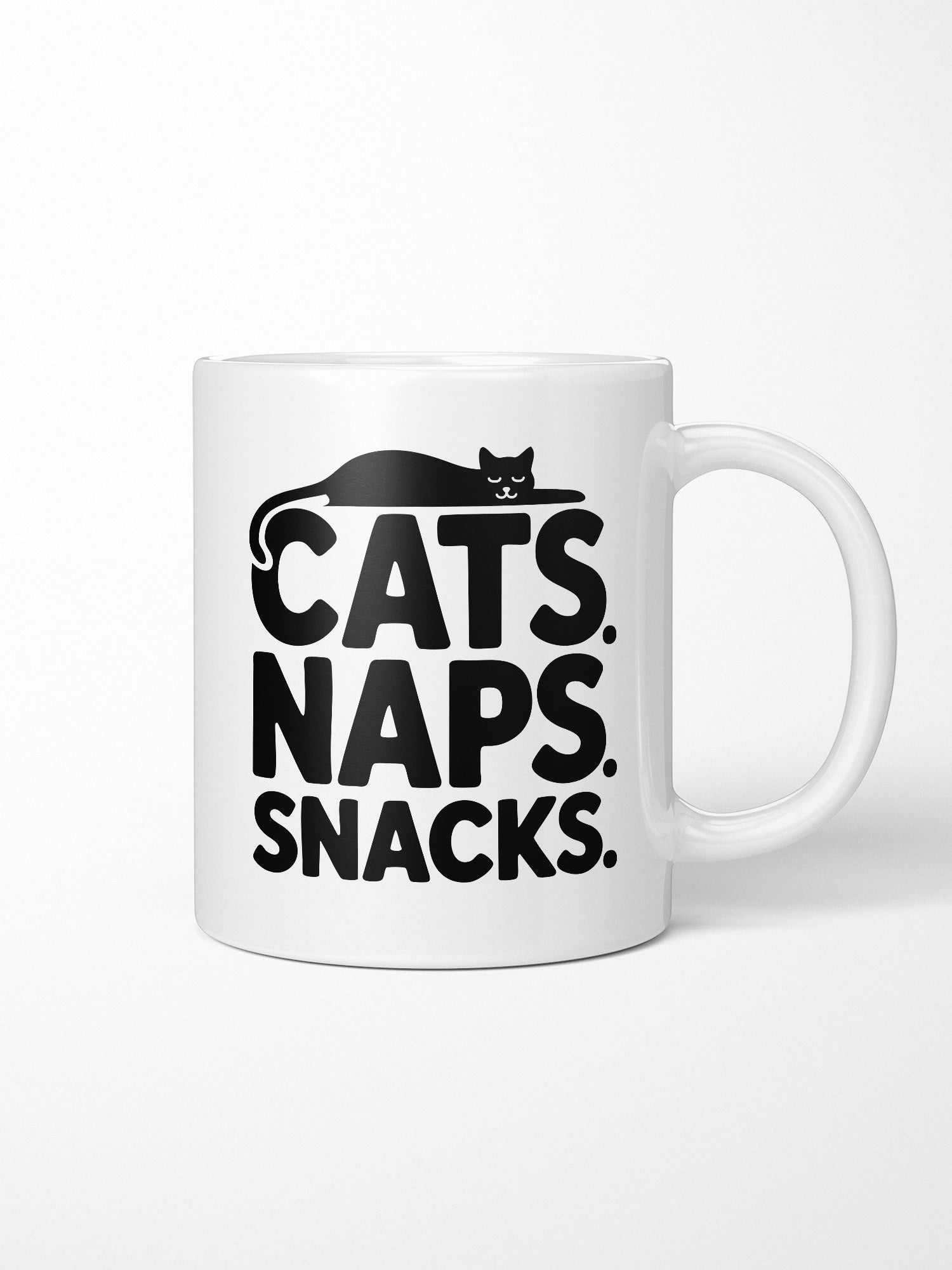 Cats. Naps. Snacks. Ceramic Mug