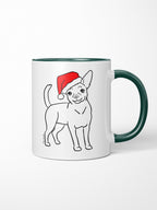 Chihuahua Christmas Edition Ceramic Mug
