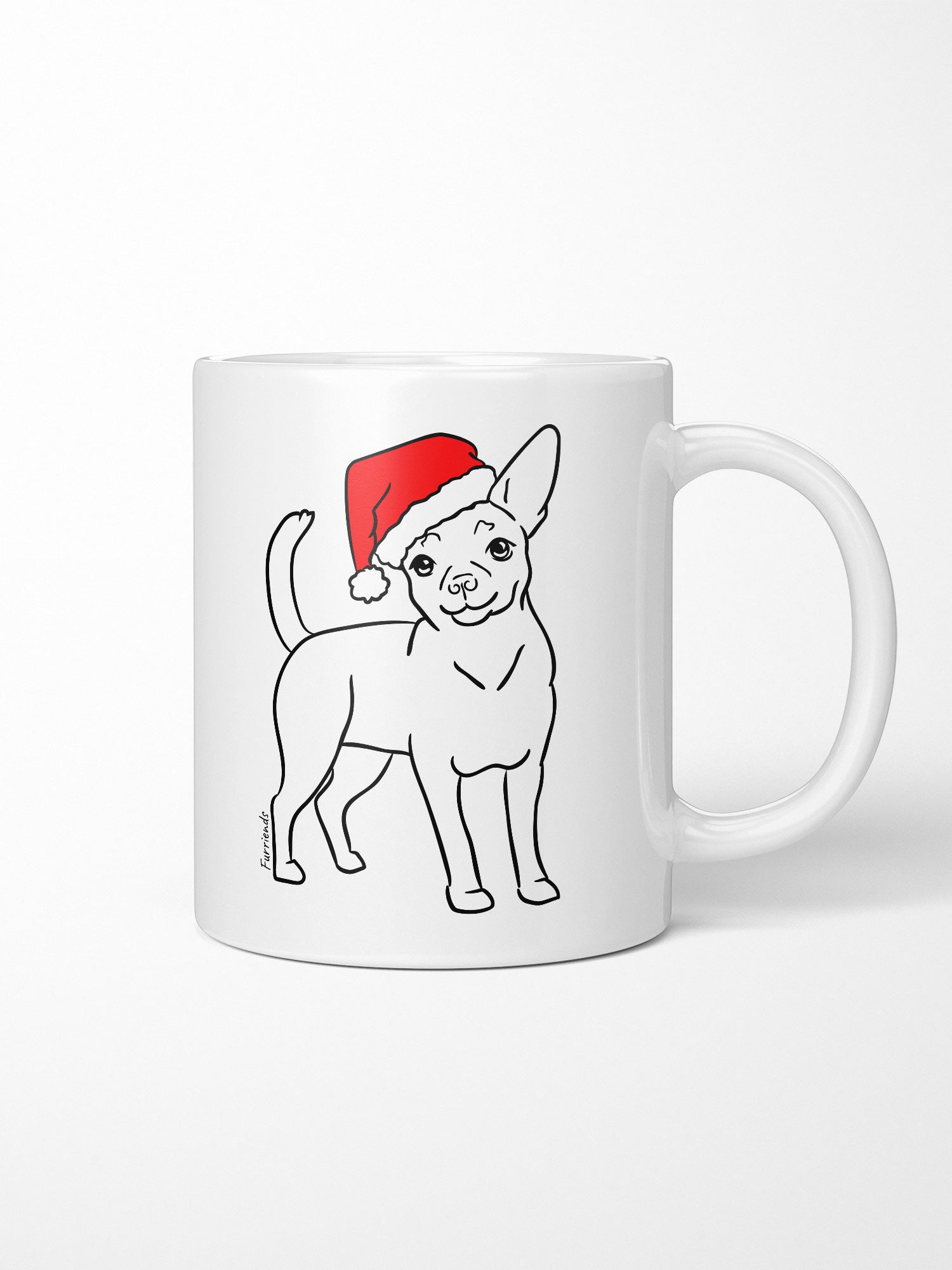 Chihuahua Christmas Edition Ceramic Mug
