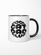 Cool Cat Dad Club Orb Ceramic Mug