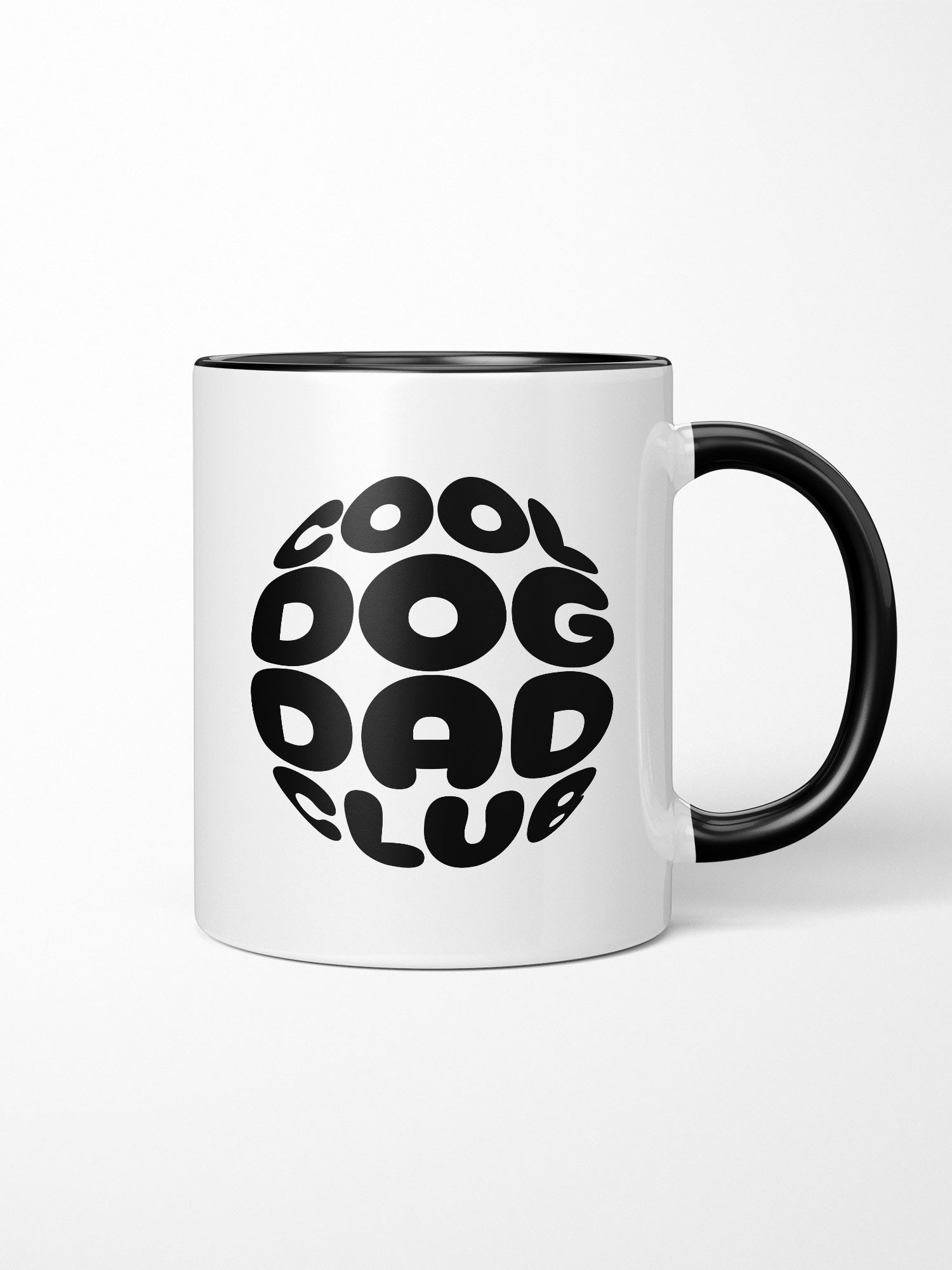 Cool Dog Dad Club Orb Ceramic Mug