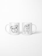 British Bulldog Ceramic Mug