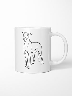 Greyhound Ceramic Mug