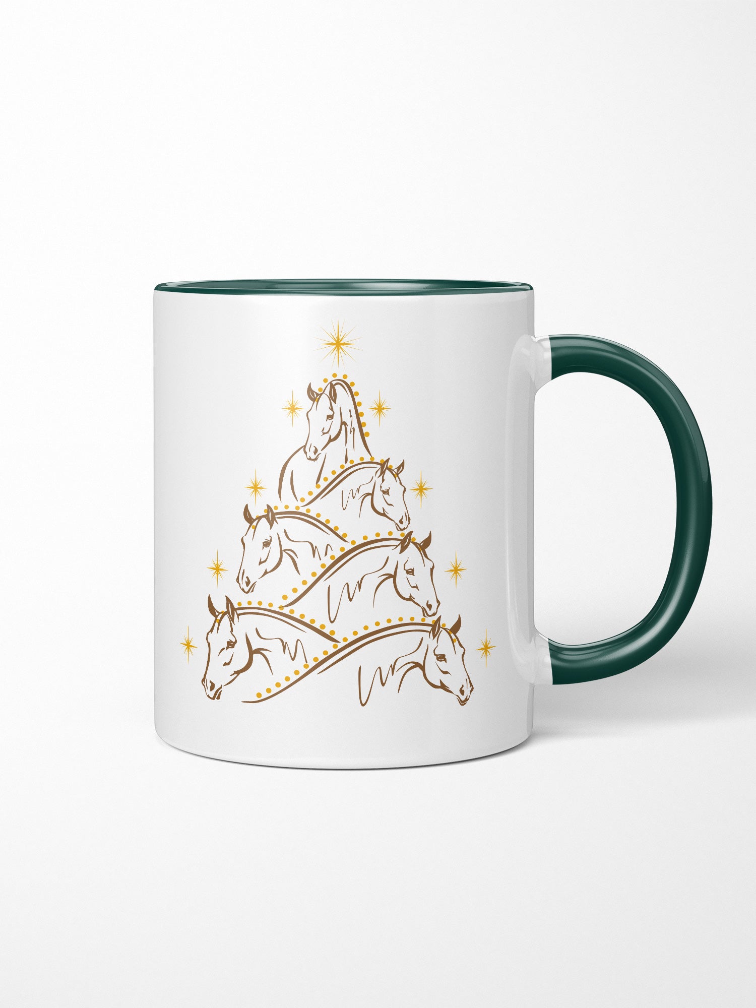 Horsemas Tree Ceramic Mug