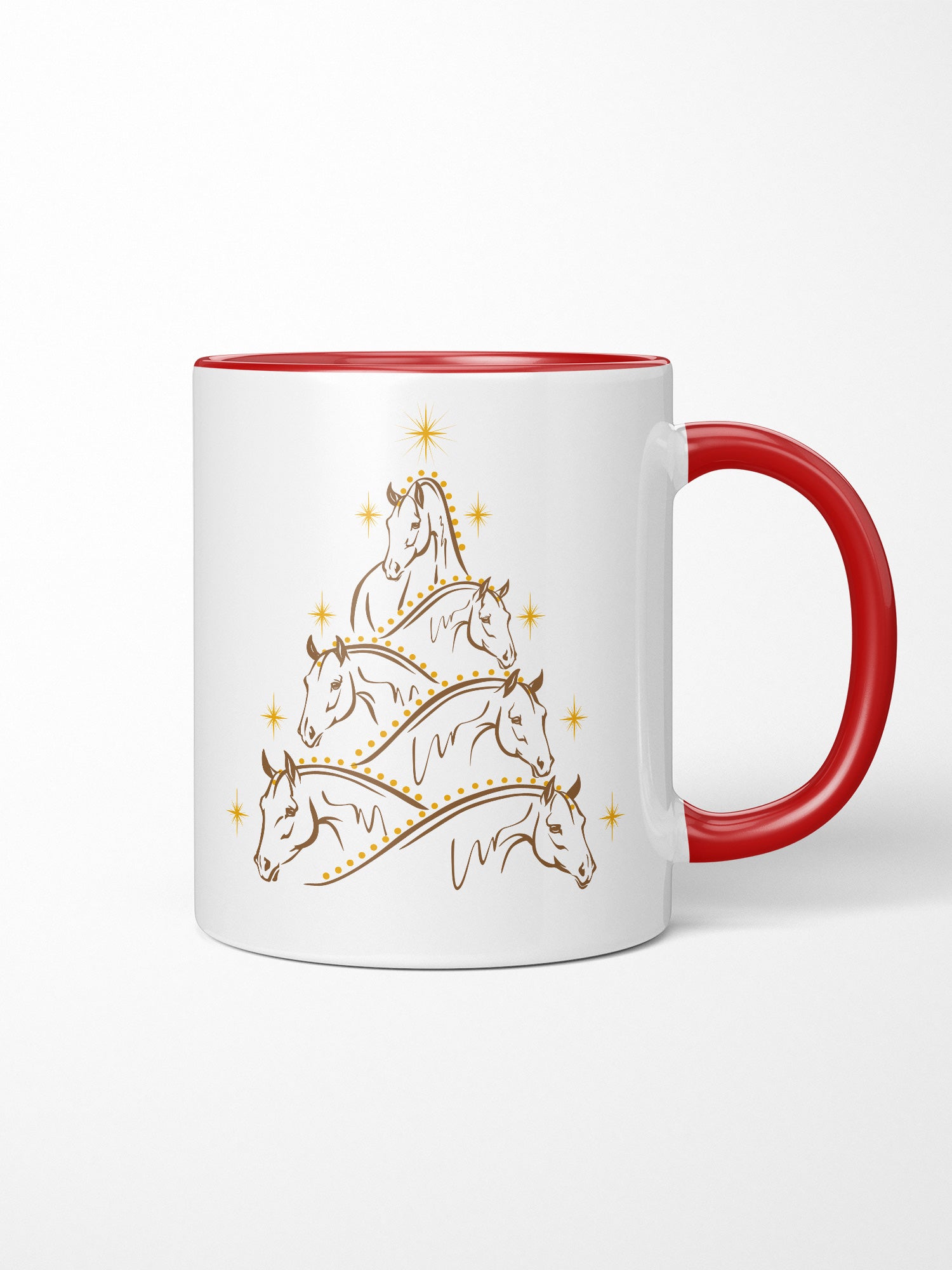 Horsemas Tree Ceramic Mug
