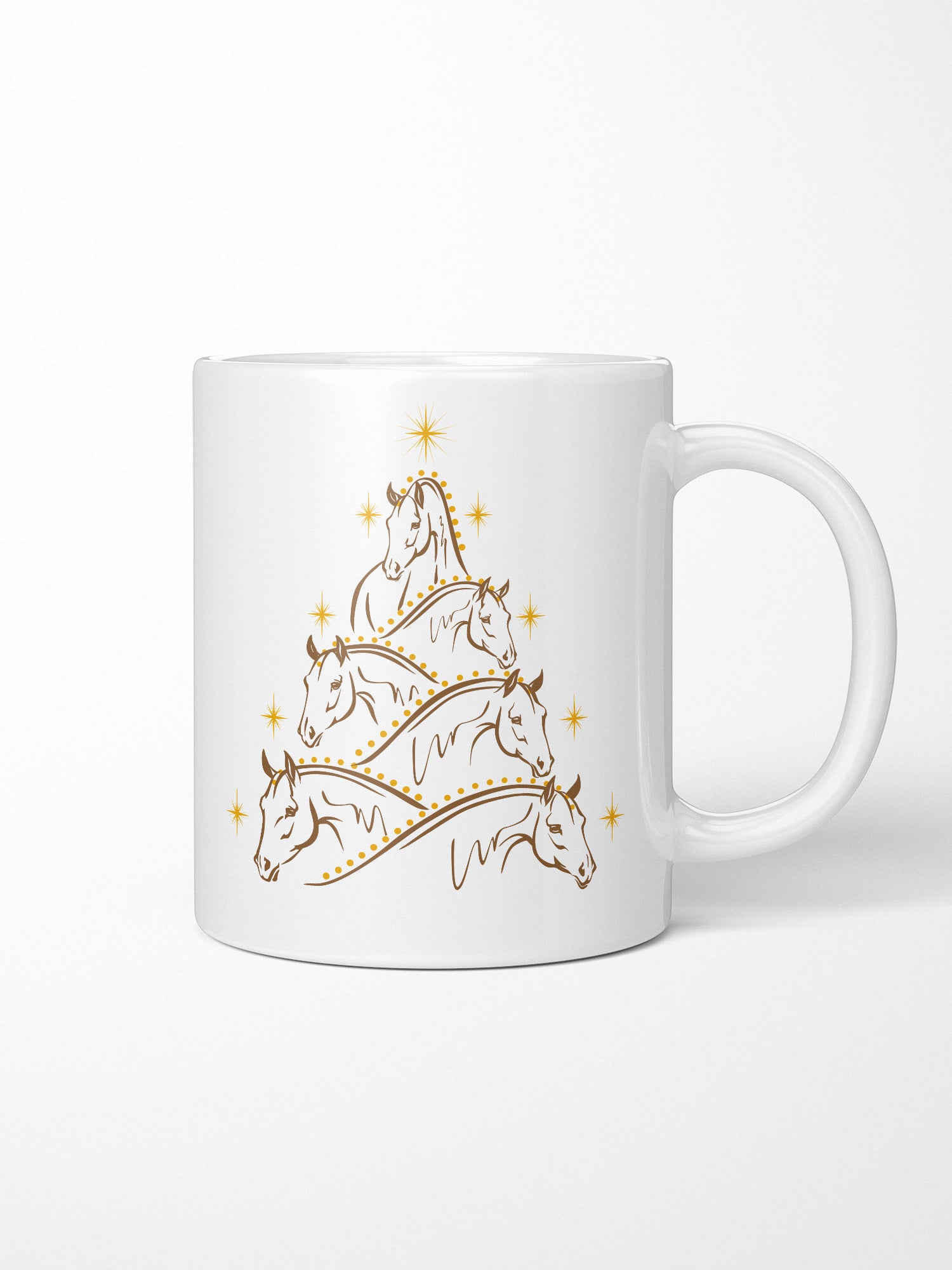 Horsemas Tree Ceramic Mug