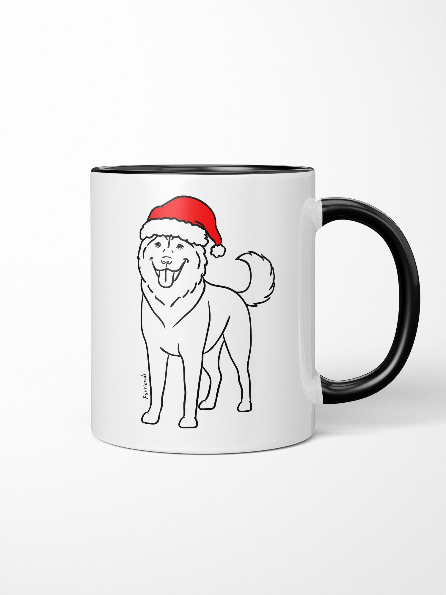 Husky Christmas Edition Ceramic Mug