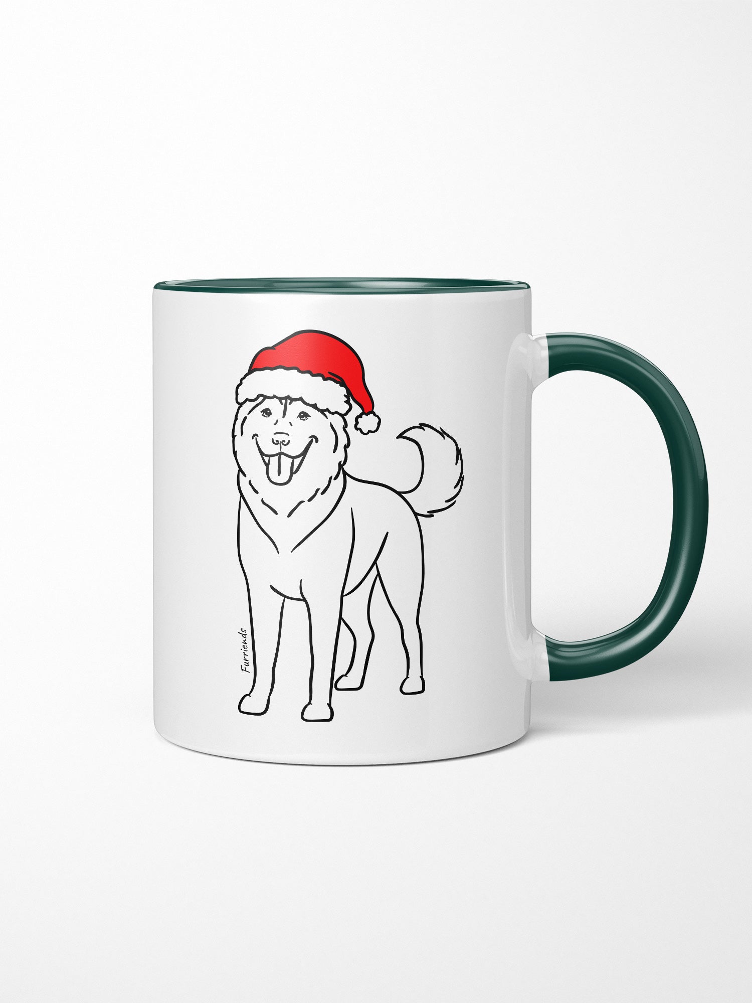 Husky Christmas Edition Ceramic Mug