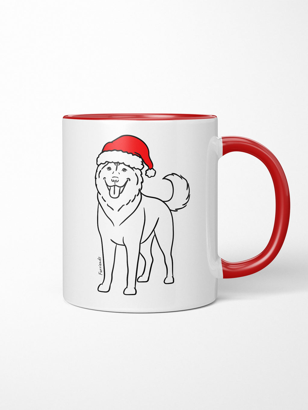 Husky Christmas Edition Ceramic Mug