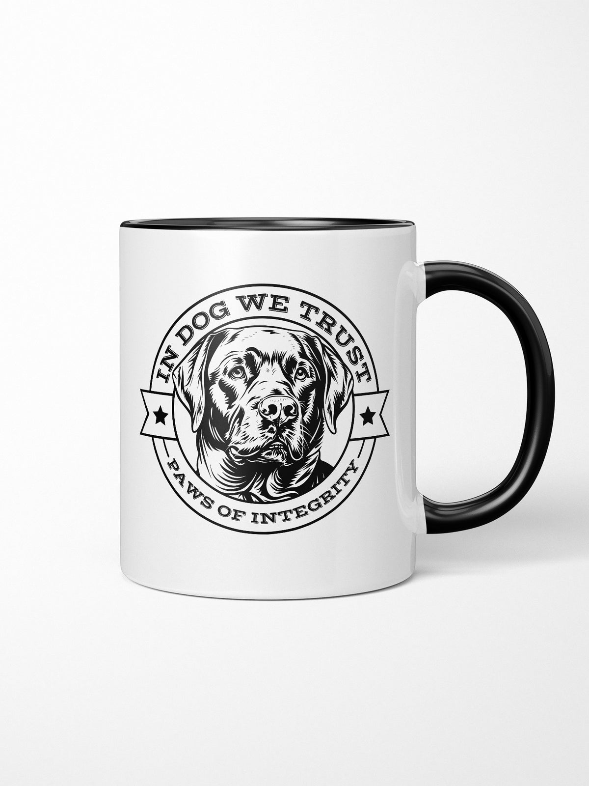 In Dog We Trust Ceramic Mug