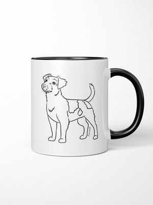 Jack Russell Terrier (Rough Coat) Ceramic Mug
