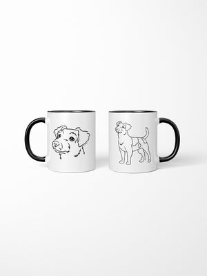 Jack Russell Terrier (Rough Coat) Ceramic Mug