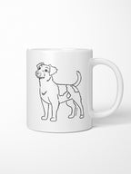 Jack Russell Terrier (Rough Coat) Ceramic Mug