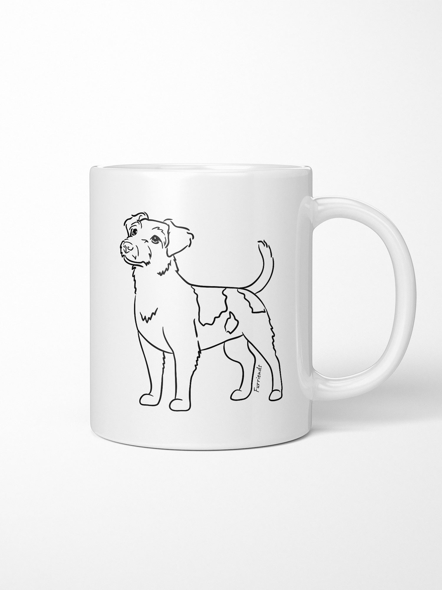 Jack Russell Terrier (Rough Coat) Ceramic Mug