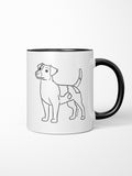 Jack Russell Terrier (Smooth Coat) Ceramic Mug