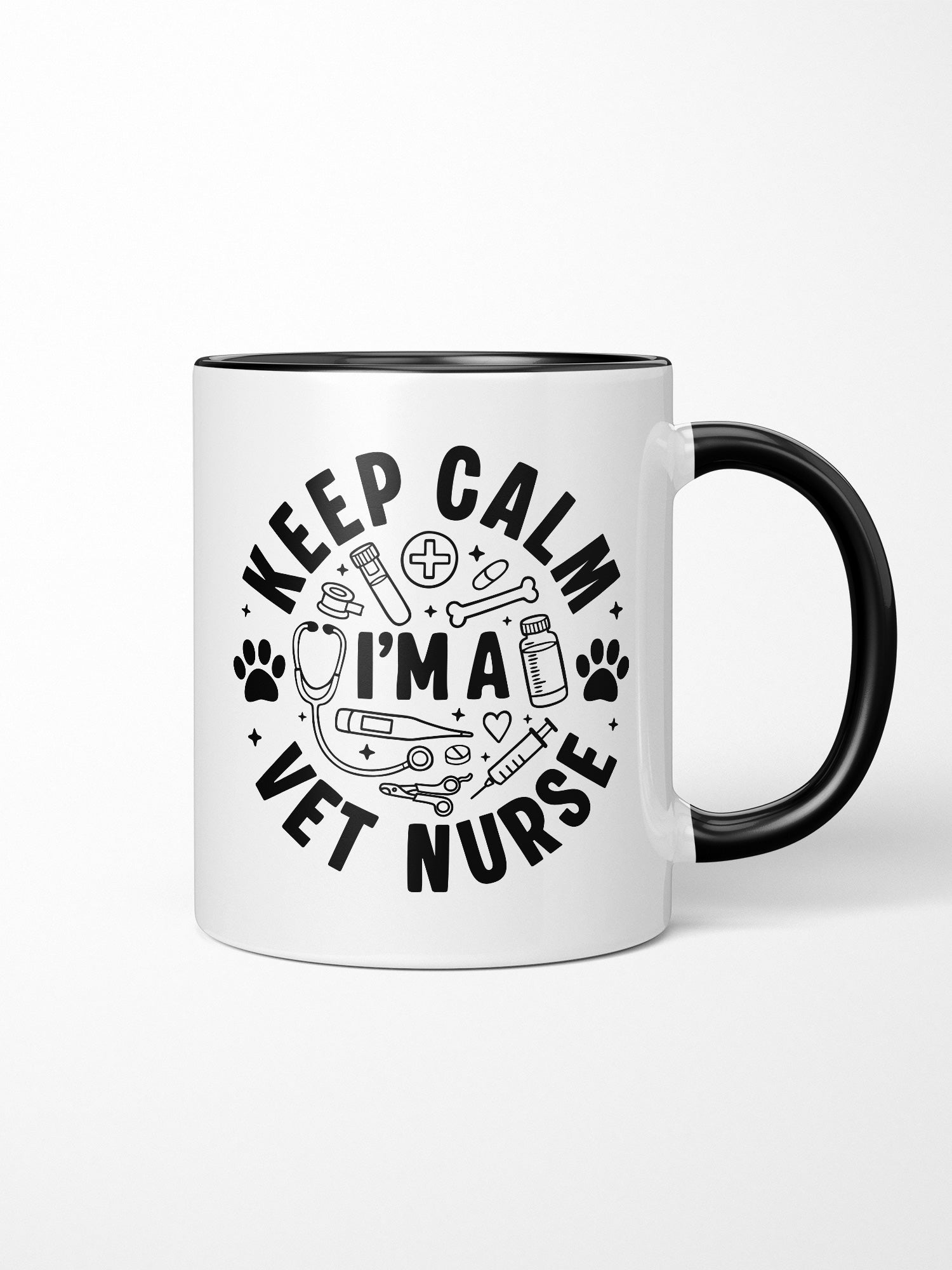 Keep Calm I'm A Vet Nurse Ceramic Mug