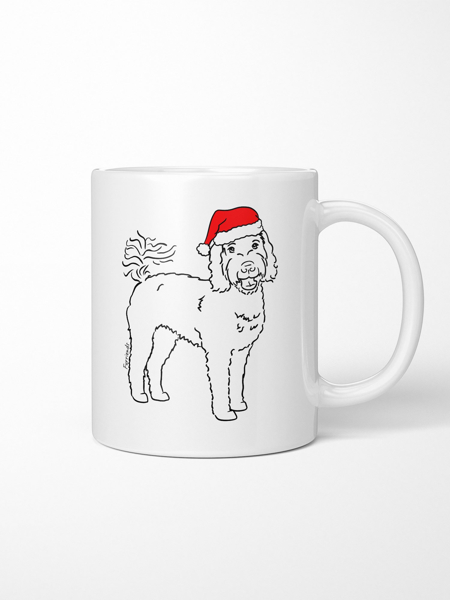 Labradoodle Christmas Edition Ceramic Mug