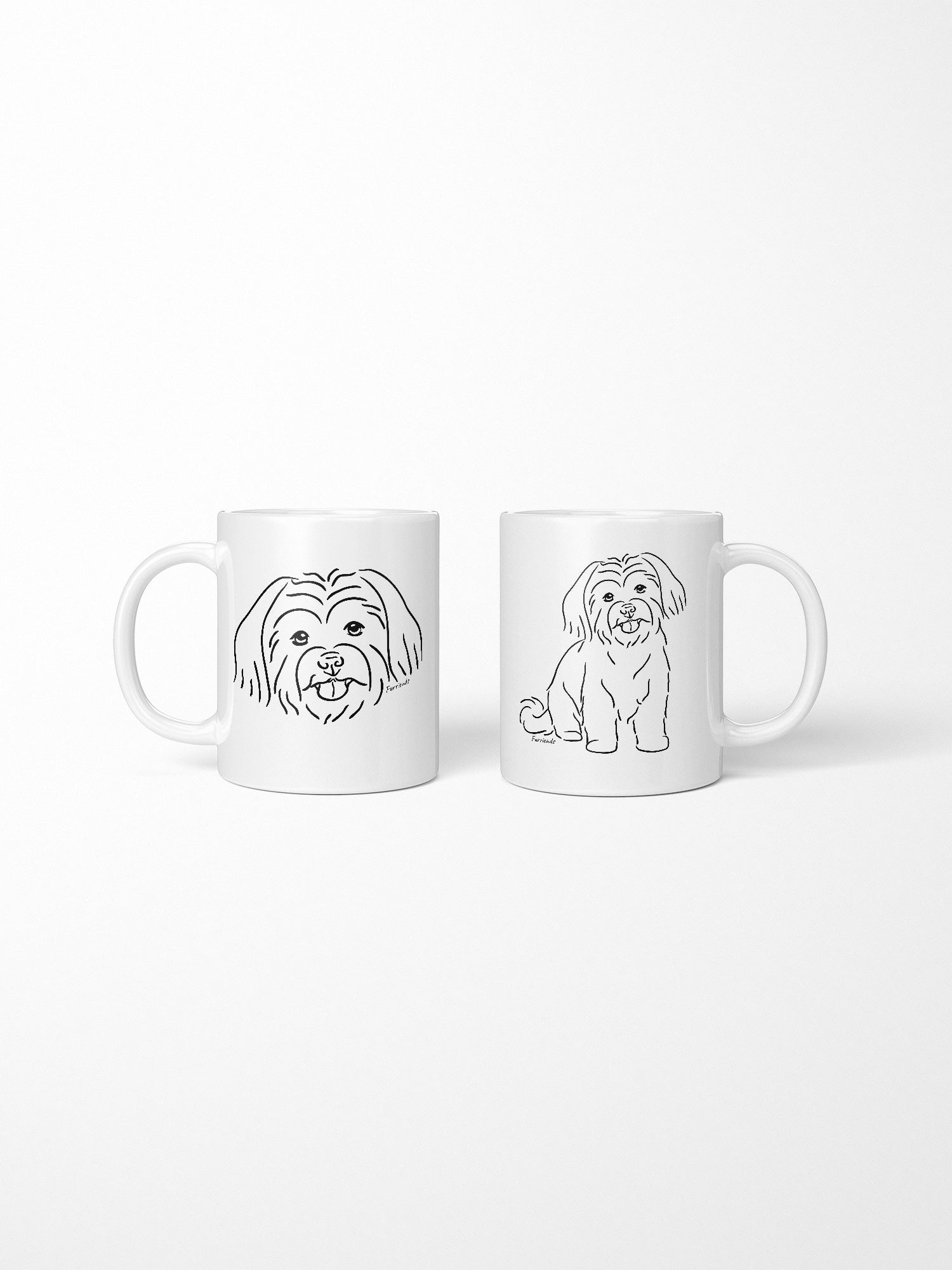 Maltese Terrier Ceramic Mug