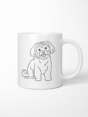 Maltese Terrier Ceramic Mug