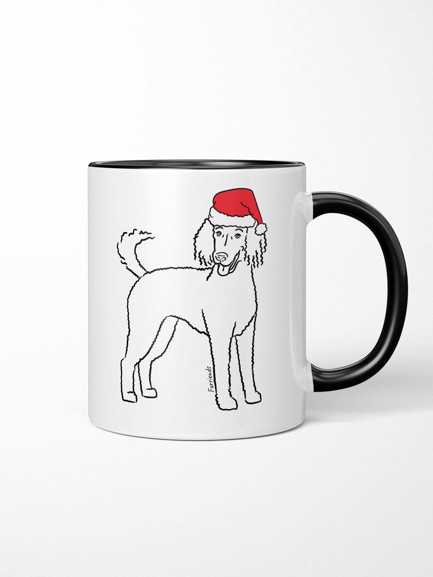 Poodle Christmas Edition Ceramic Mug