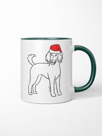 Poodle Christmas Edition Ceramic Mug
