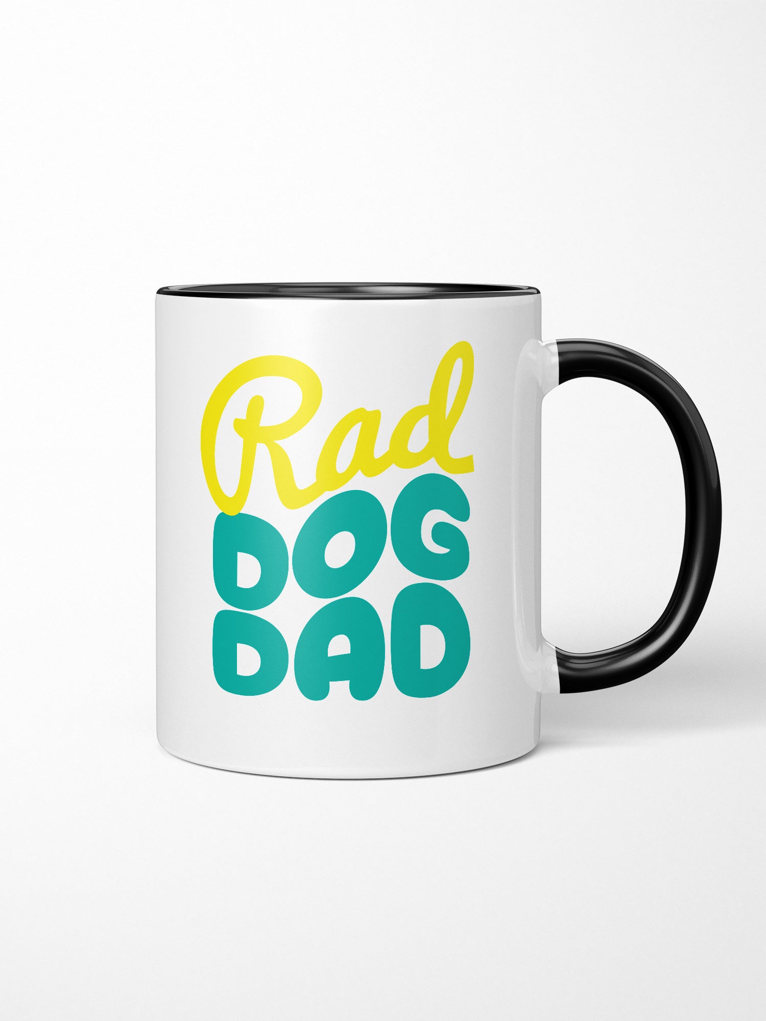 Rad Dog Dad Ceramic Mug