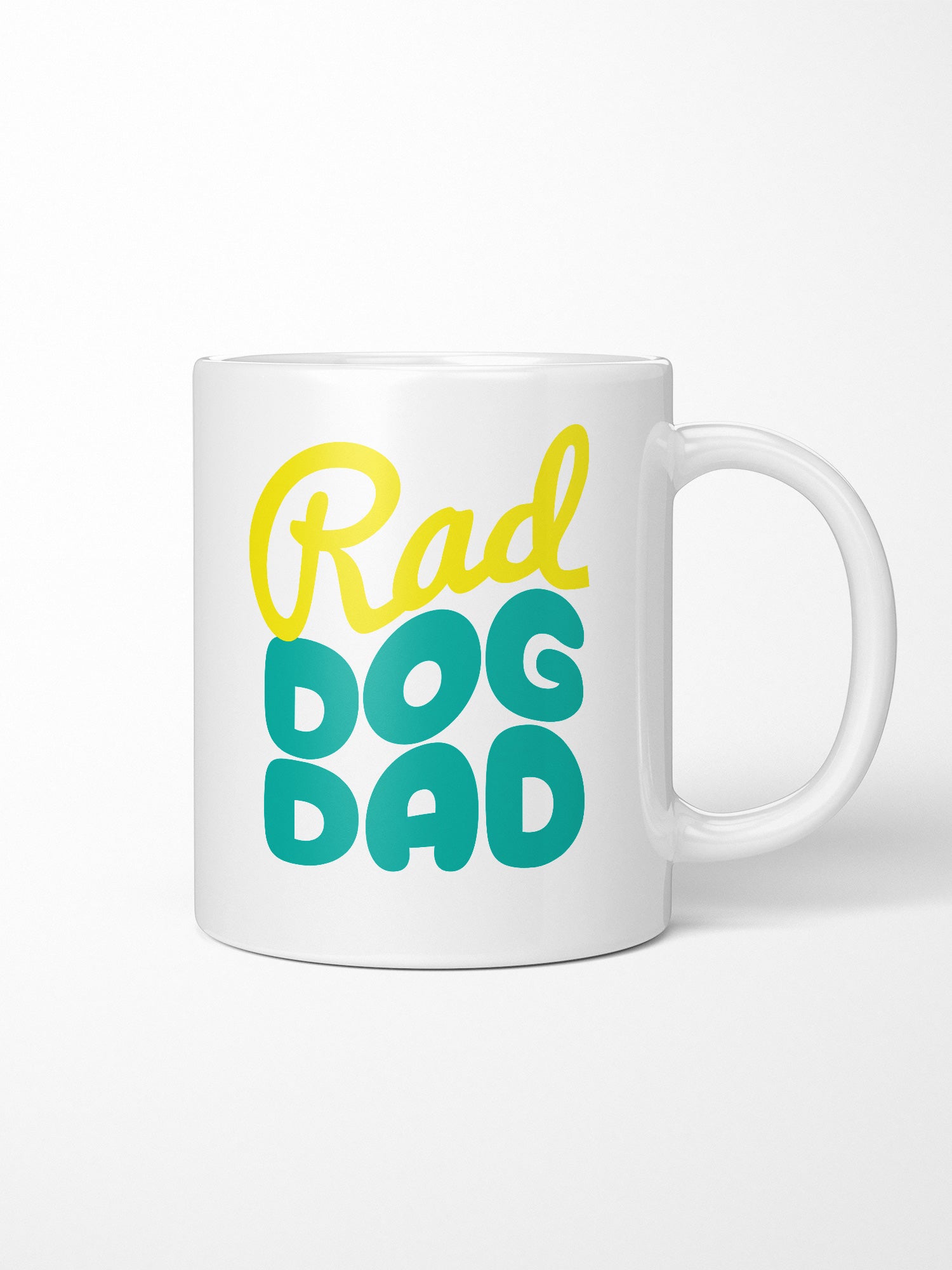 Rad Dog Dad Ceramic Mug