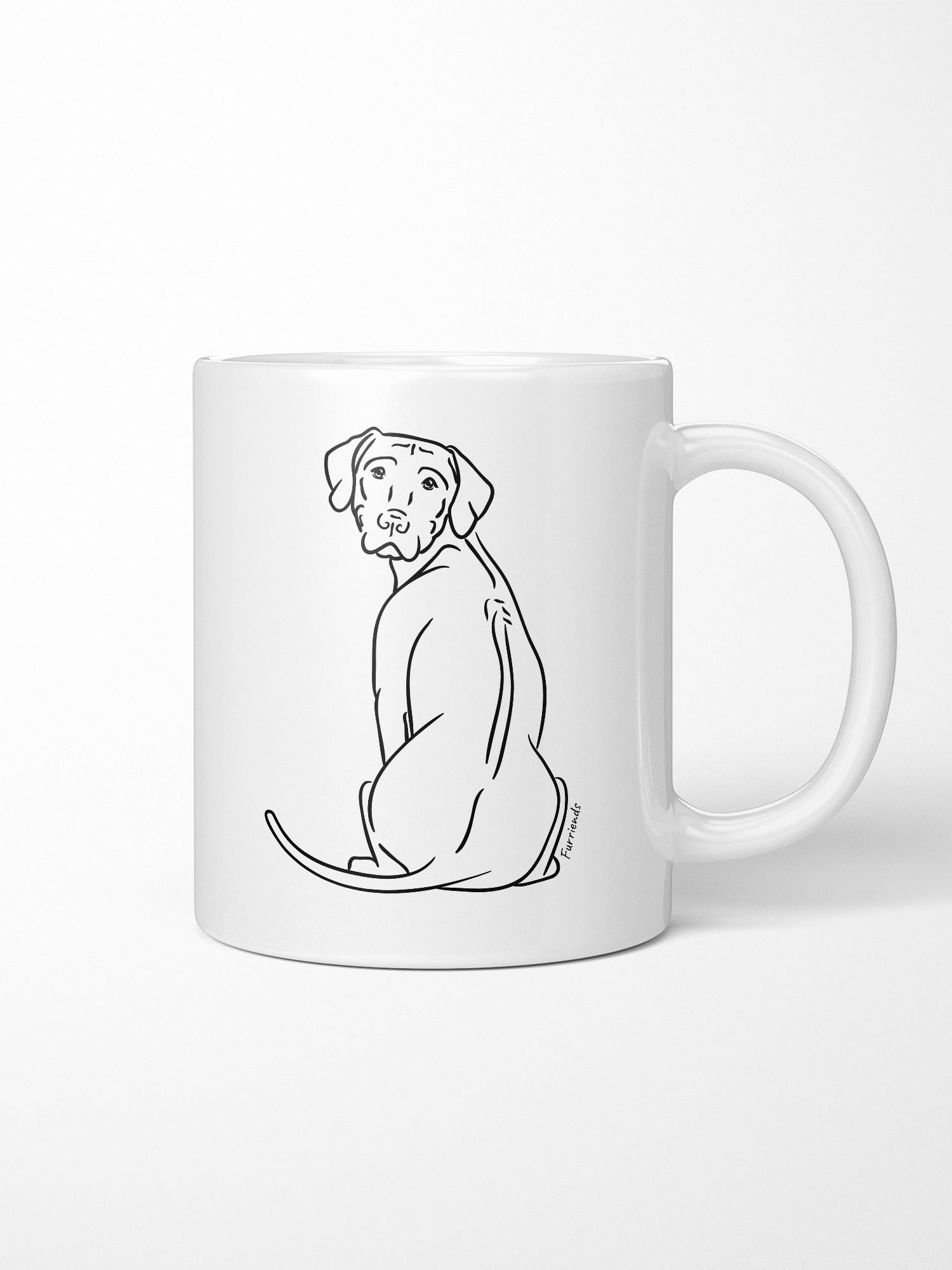 Rhodesian Ridgeback Ceramic Mug