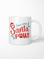 Here Comes Santa Paws Ceramic Mug