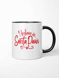 I Believe In Santa Paws Ceramic Mug
