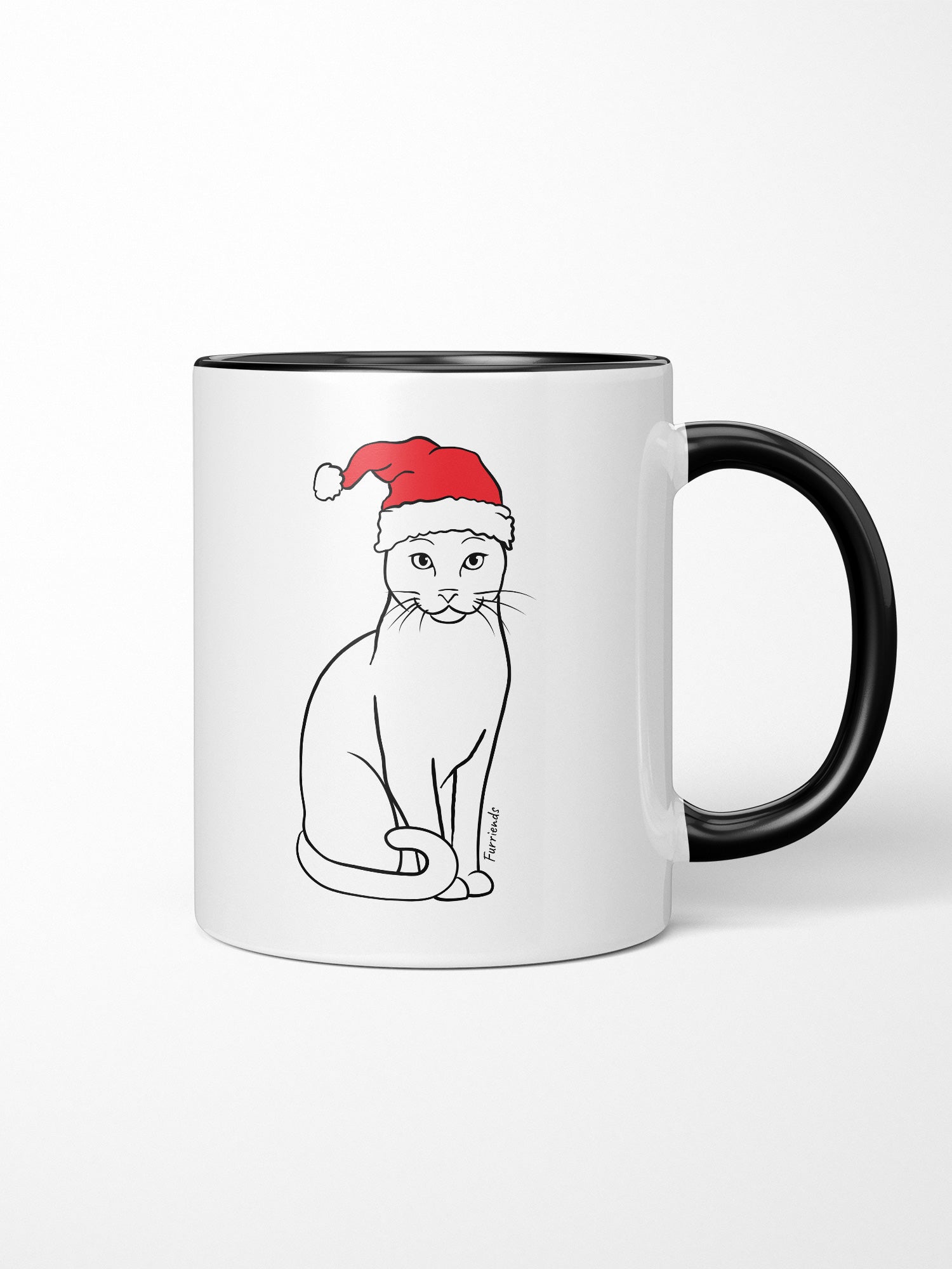 Russian Blue Christmas Edition Ceramic Mug