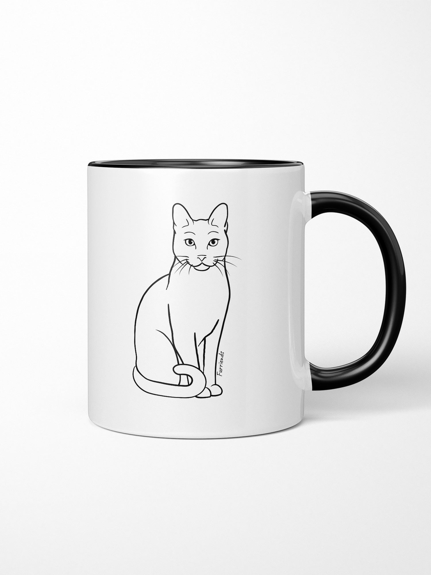 Russian Blue Ceramic Mug