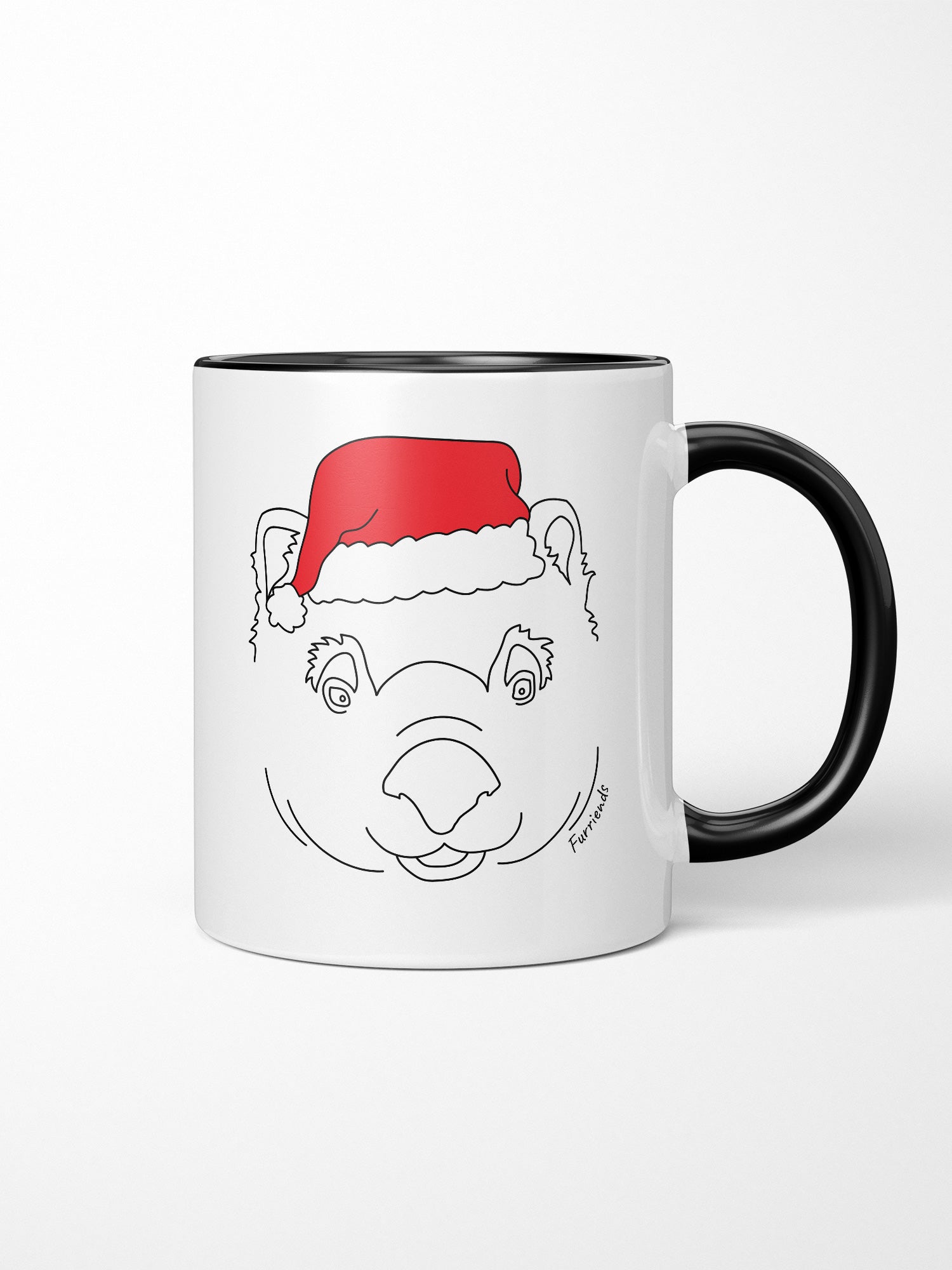 Wombat Christmas Edition Ceramic Mug