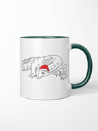 Lace Monitor Christmas Edition Ceramic Mug
