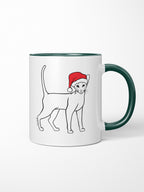Siamese Christmas Edition Ceramic Mug