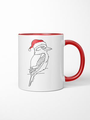 Kookaburra Christmas Edition Ceramic Mug