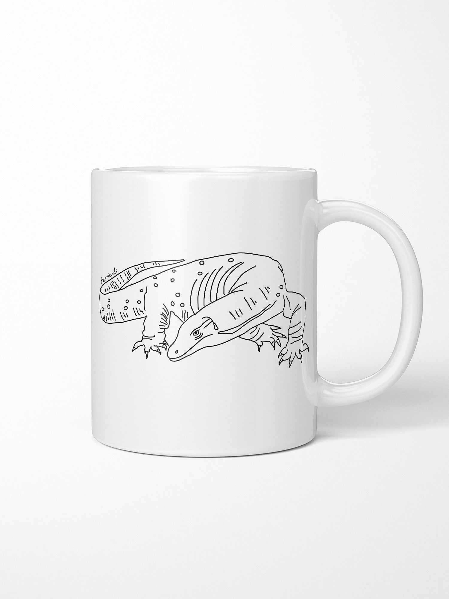 Lace Monitor Ceramic Mug