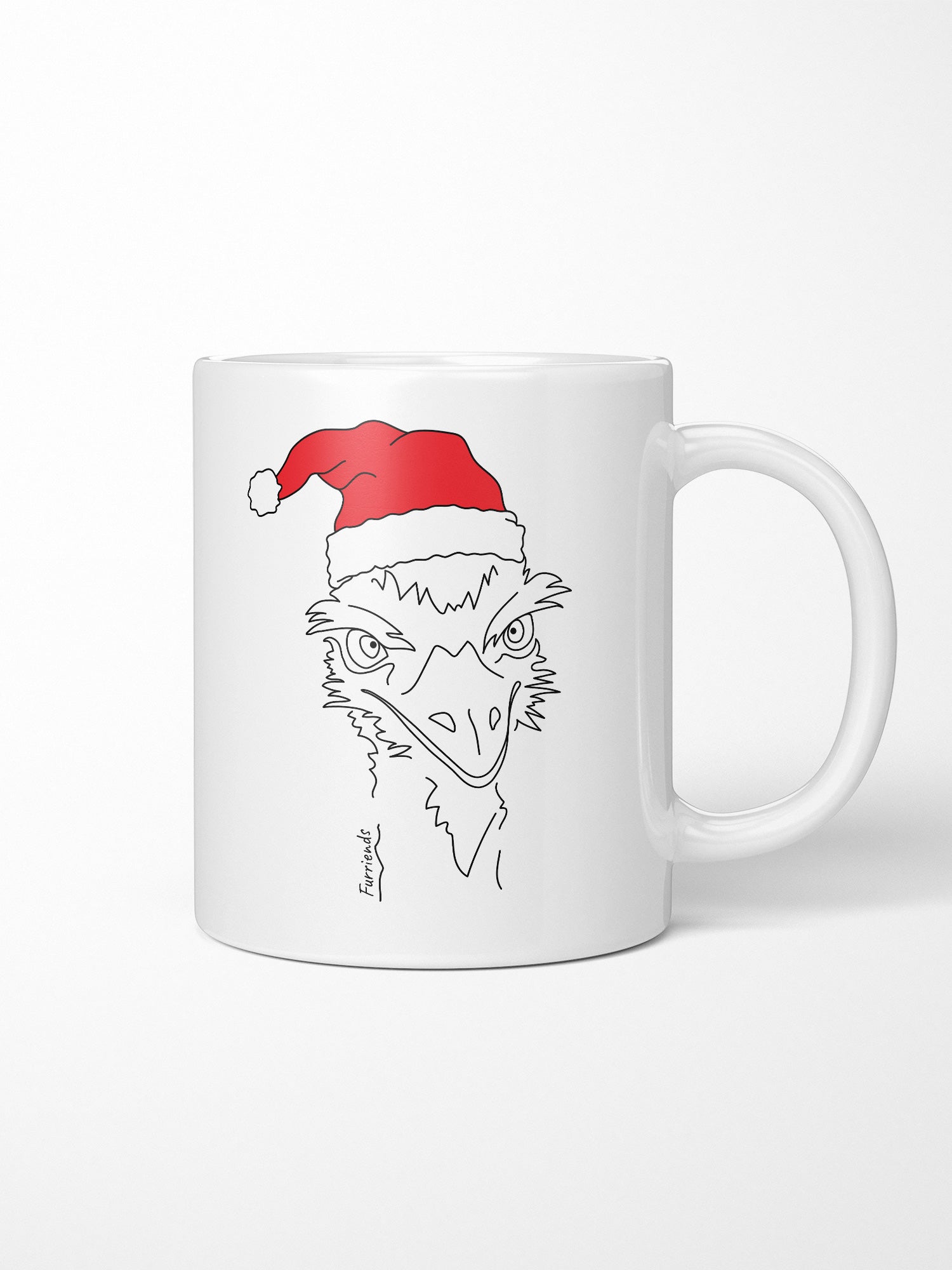Emu Christmas Edition Ceramic Mug