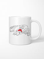 Lace Monitor Christmas Edition Ceramic Mug